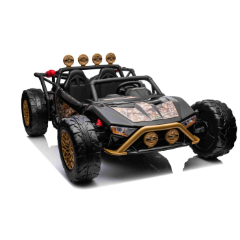 Auto Buggy Racing 5 na akumulator dla dzieci Czarny + Silniki 2x200W + Pilot + Audio LED + Wolny Start